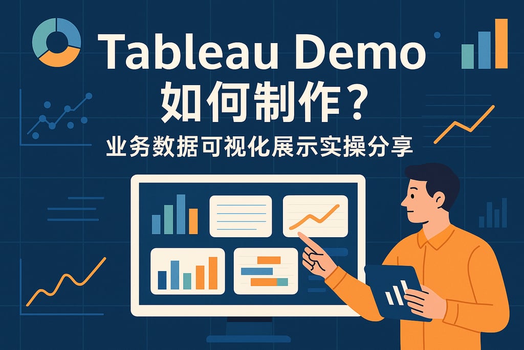 Tableau Demo如何制作？业务数据可视化展示实操分享